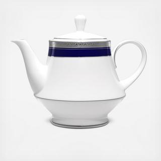 Crestwood Cobalt Platinum Teapot