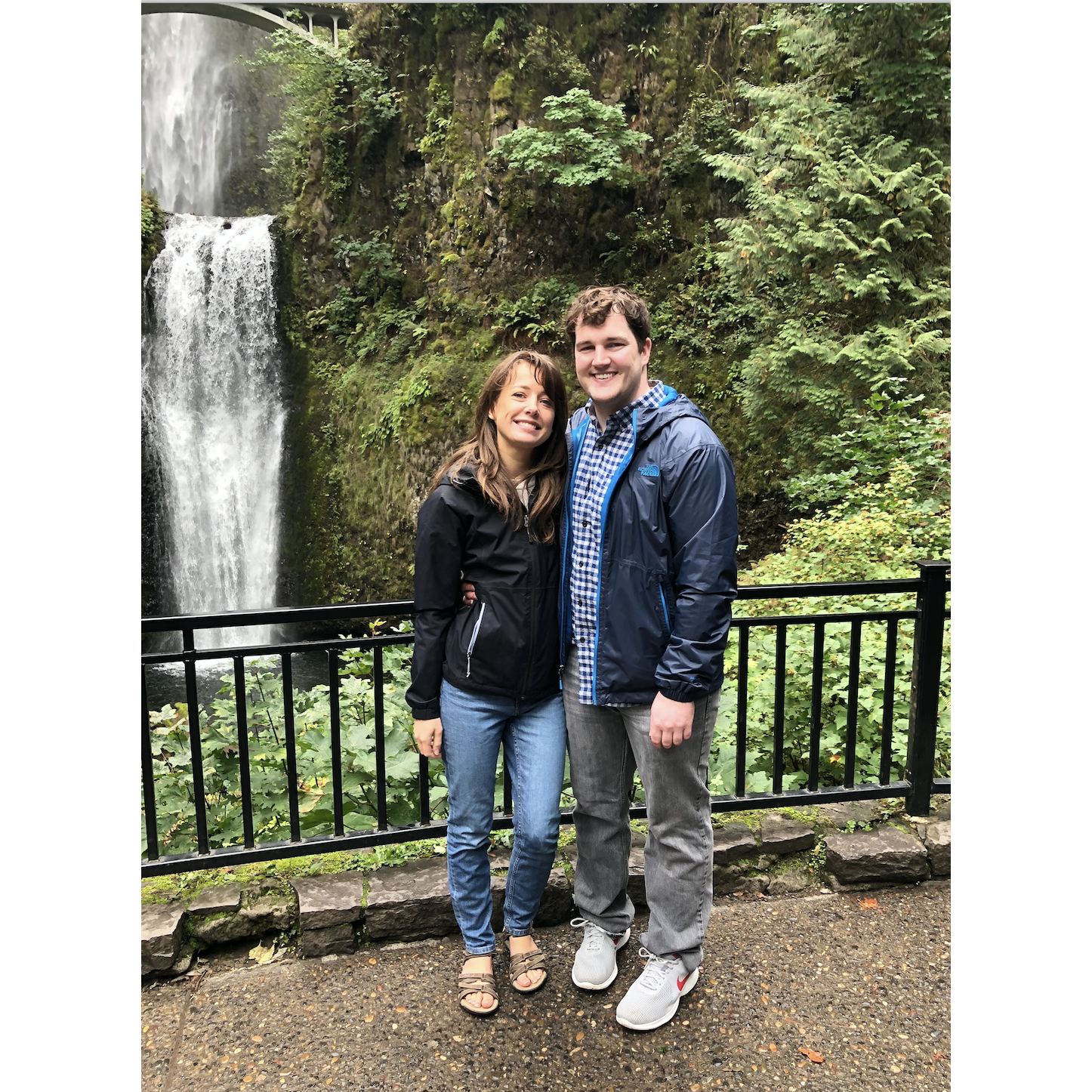 Hiking in Portland, Oregon, 2019.
