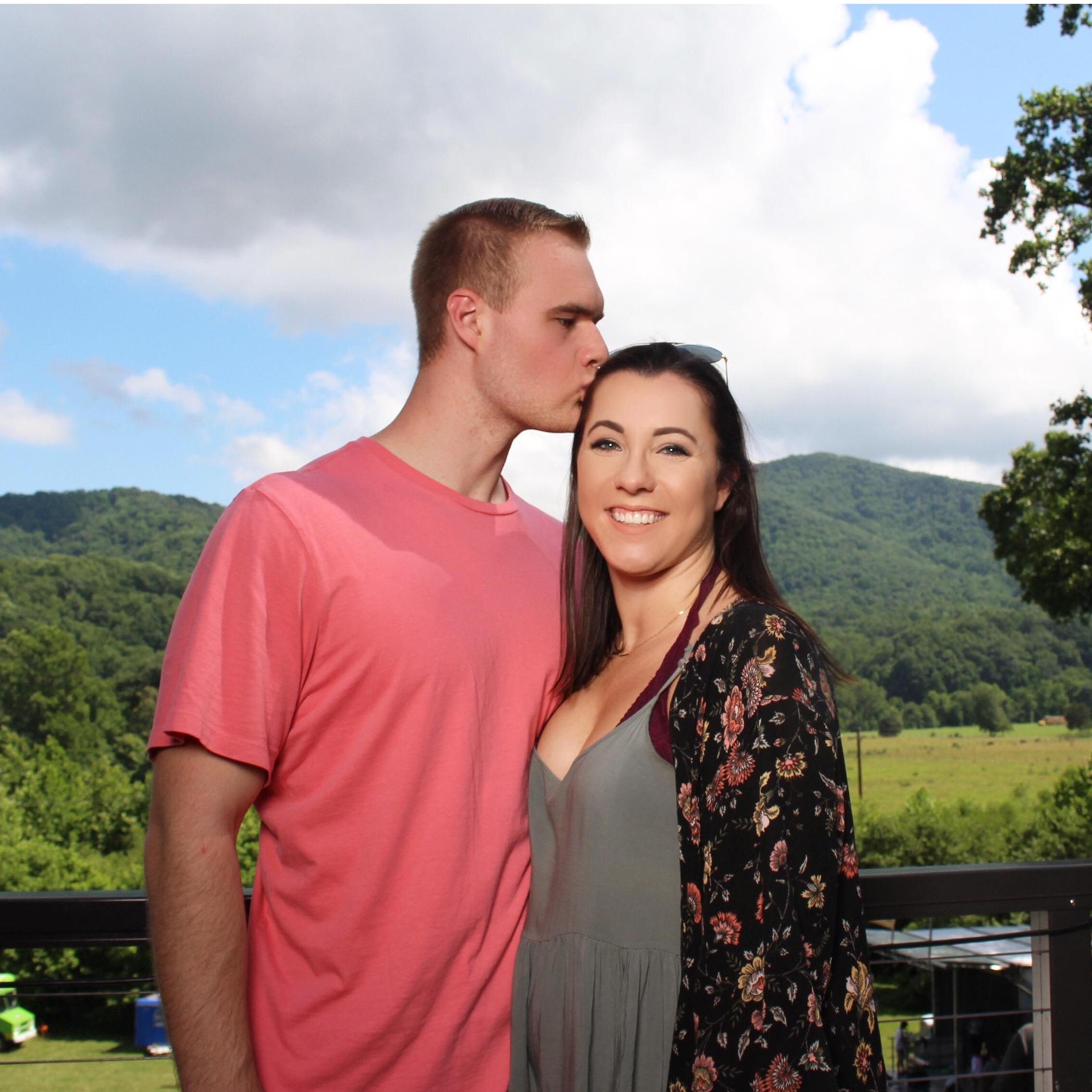 Our first trip to Bold Rock Cidery.