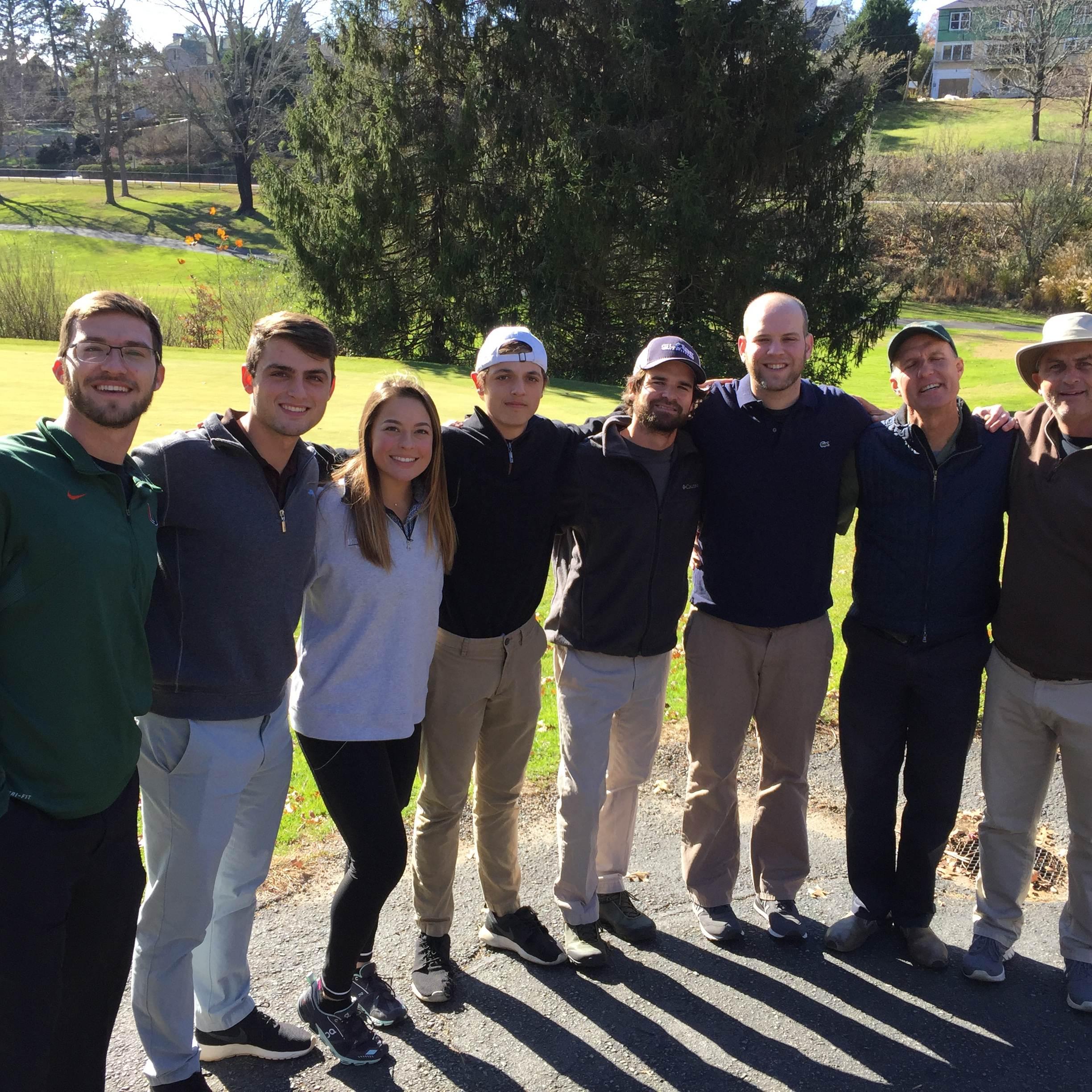 Me and the boys golfing in Asheville NC! 
