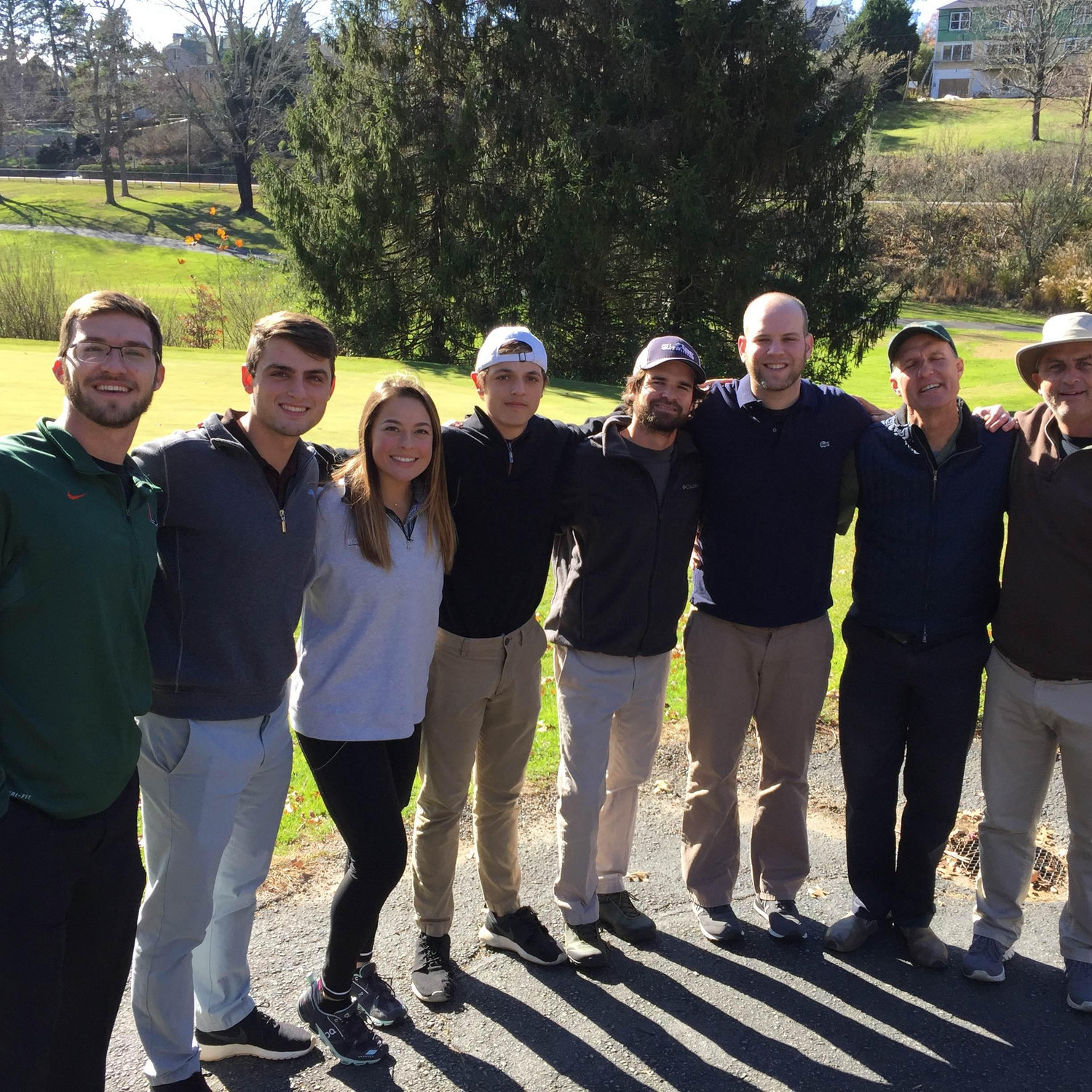 Me and the boys golfing in Asheville NC! 