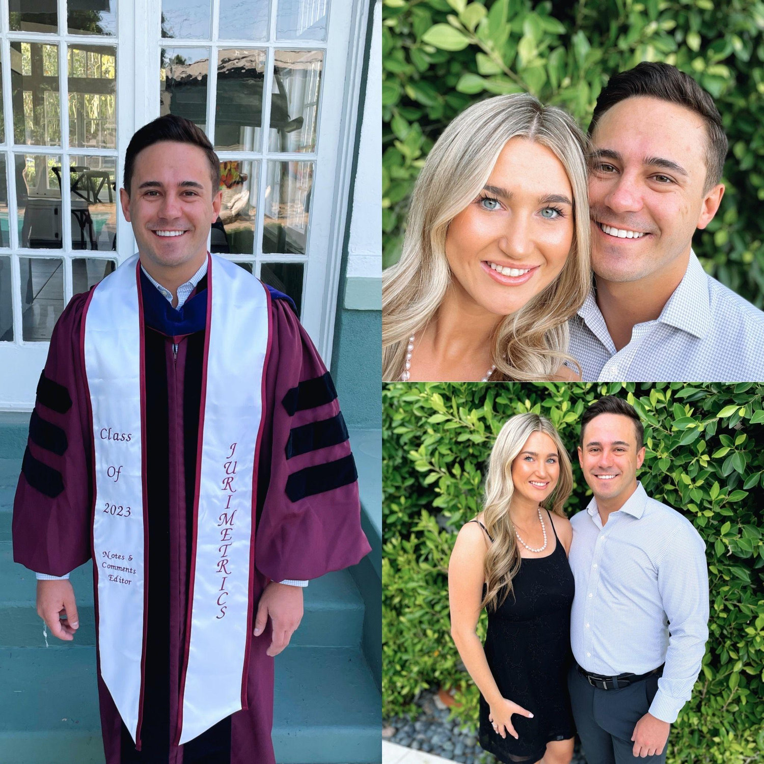 Dallis graduates from Law School.