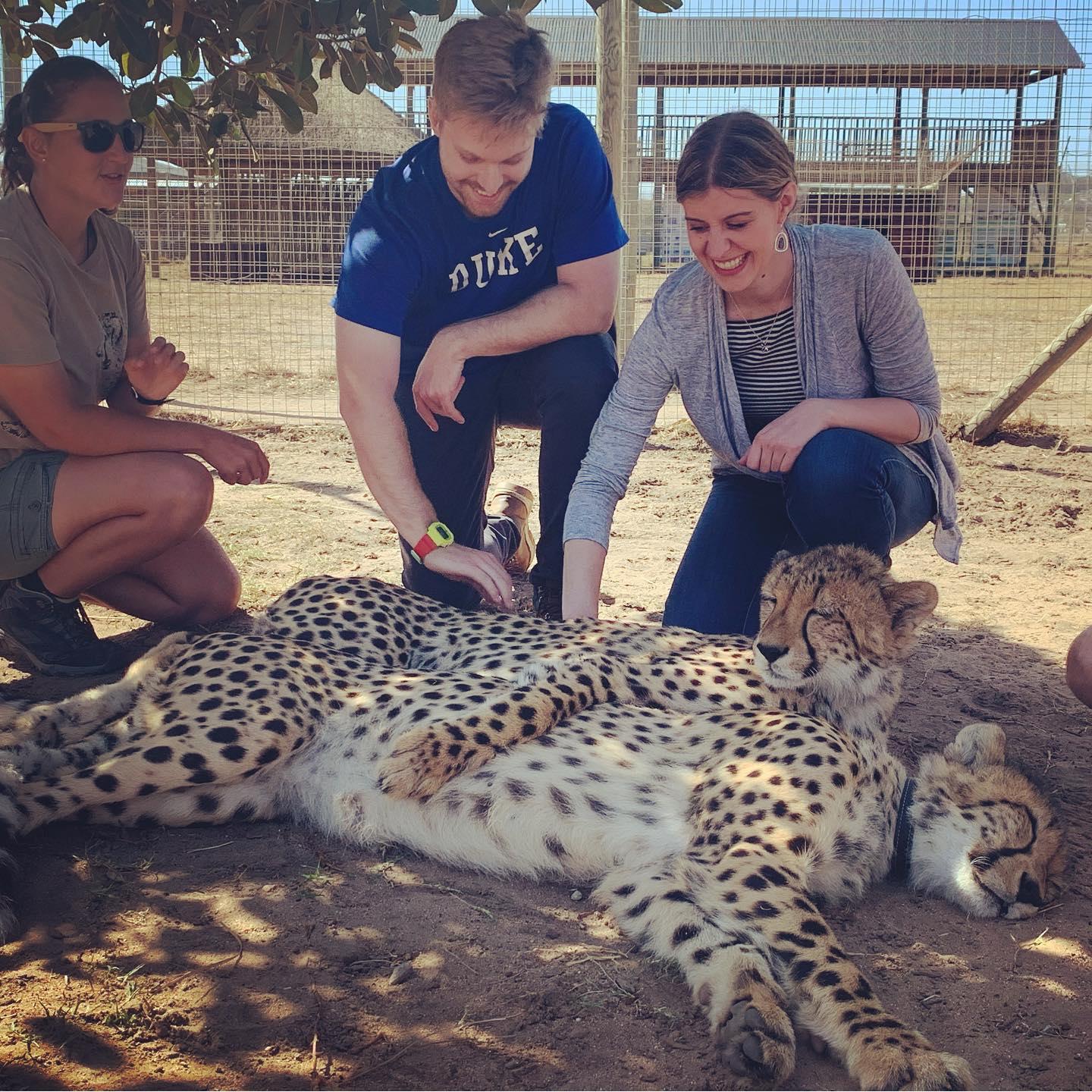 At Cheetah Outreach conservation center in Cape Town
2020