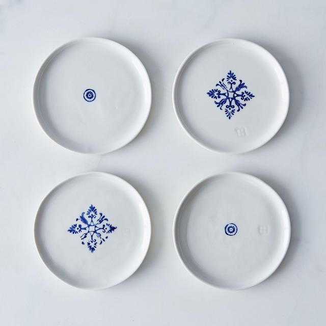 Porcelain Dessert Plates (Set of 4)