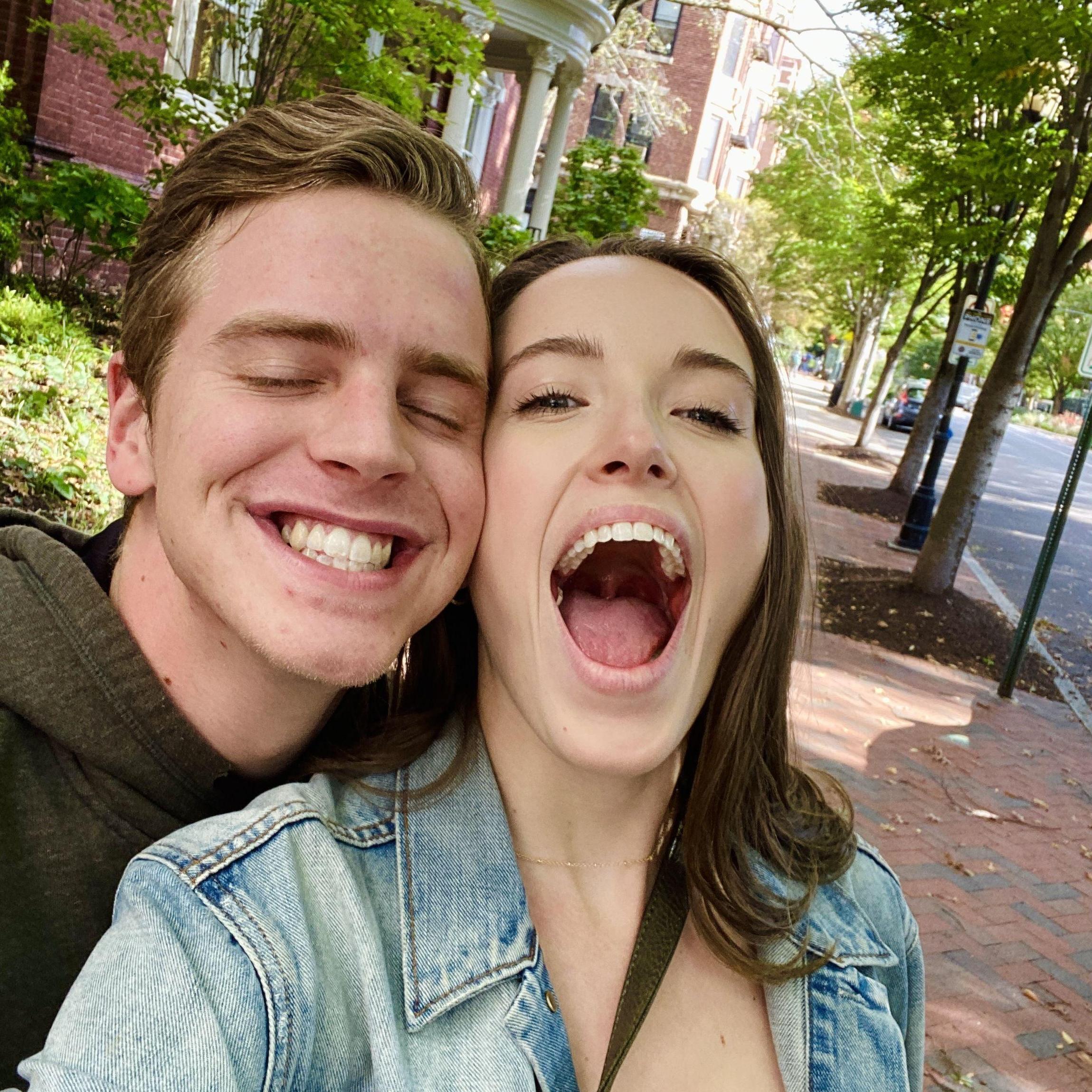 Our first "proper" date - a day in Richmond, VA on our day off!
