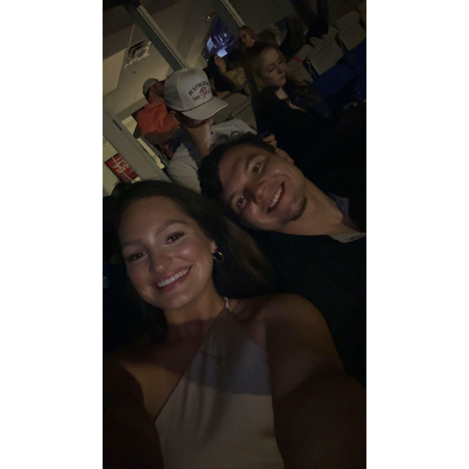 One of many concerts!