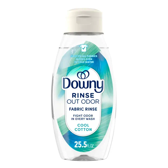 Downy Cool Cotton HE Compatible Rinse & Refresh Laundry Odor Remover and Fabric Softener - 25.5 fl oz