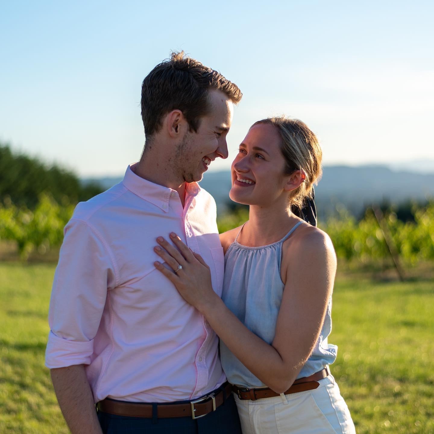 Arek popped the question at Avidity Winery on June 25, 2020!