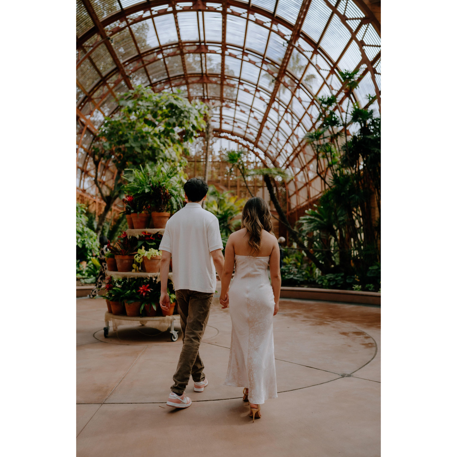 San Diego has a special place in our hearts. From college to beach trips, we knew Balboa Park was the place to commemorate our engagement! 🩵
