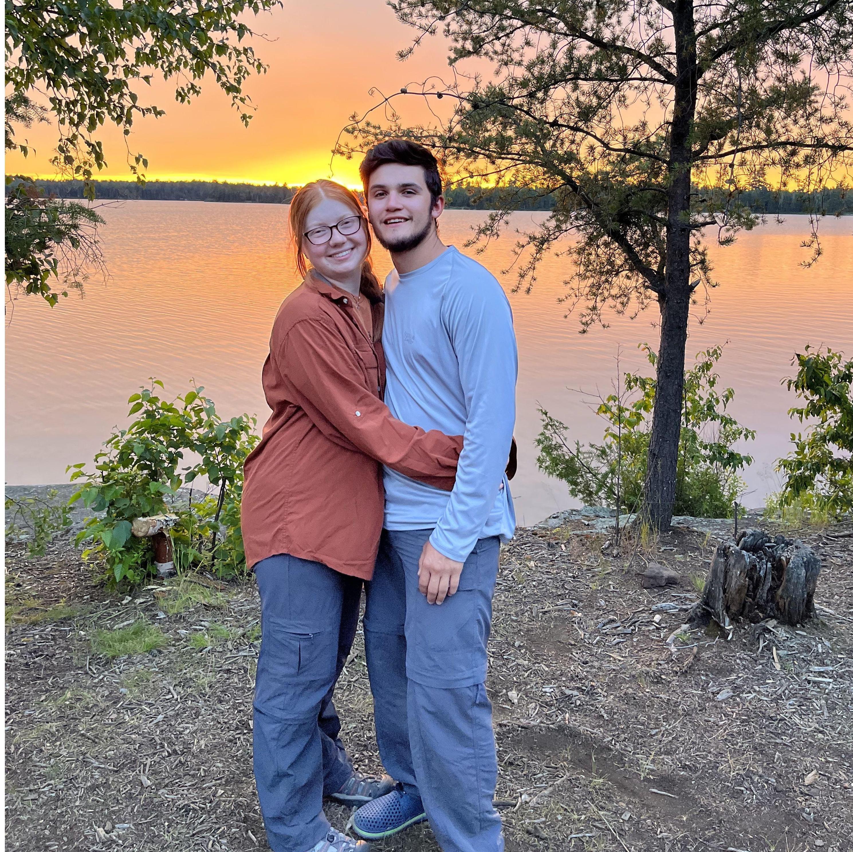 Camping in the Boundary Waters :)