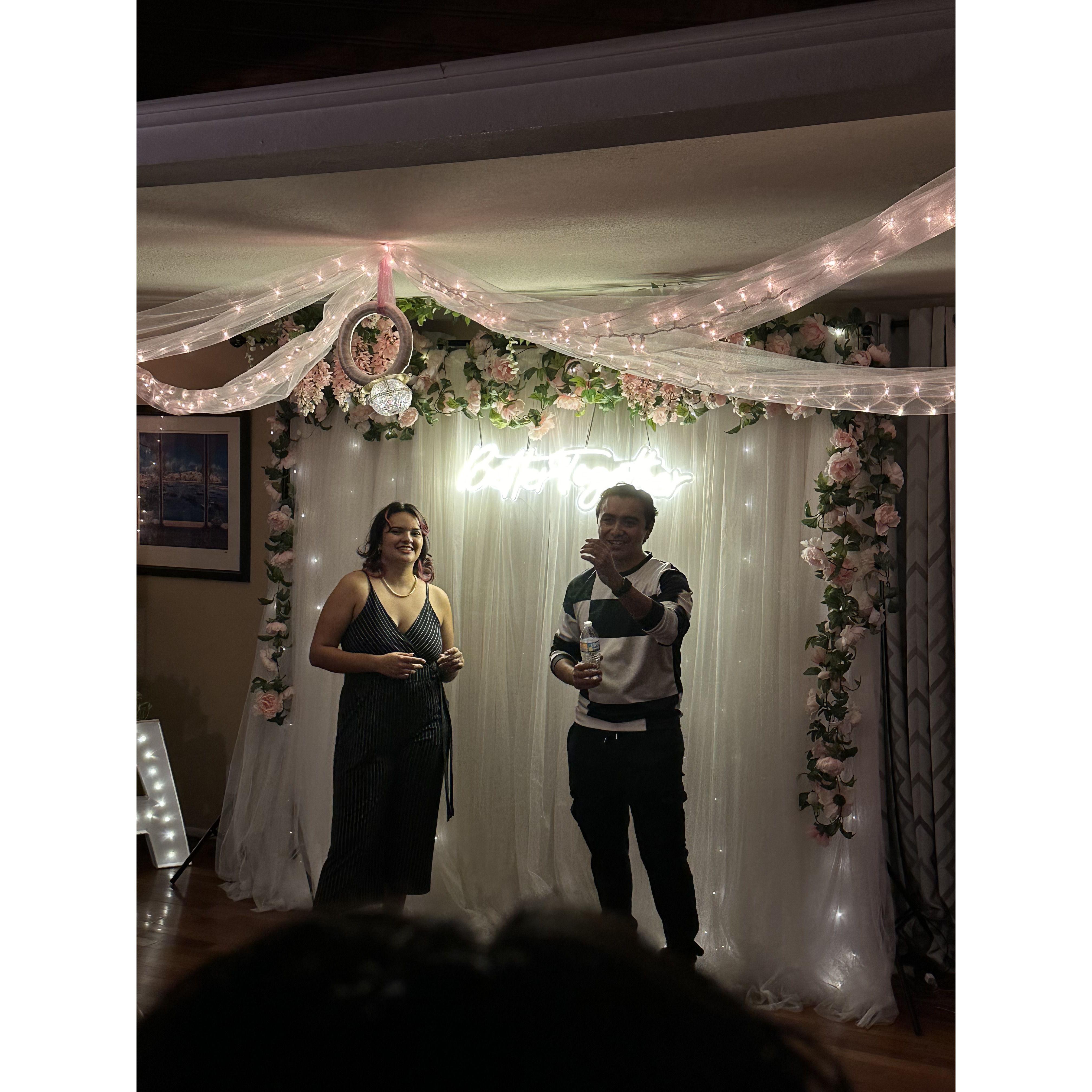 Retelling the story of the proposal