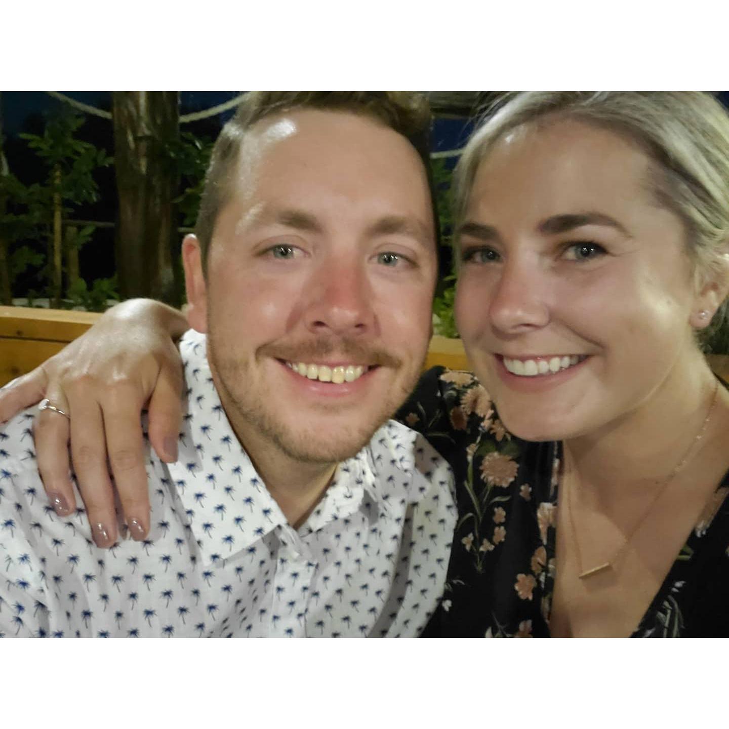our engagement night