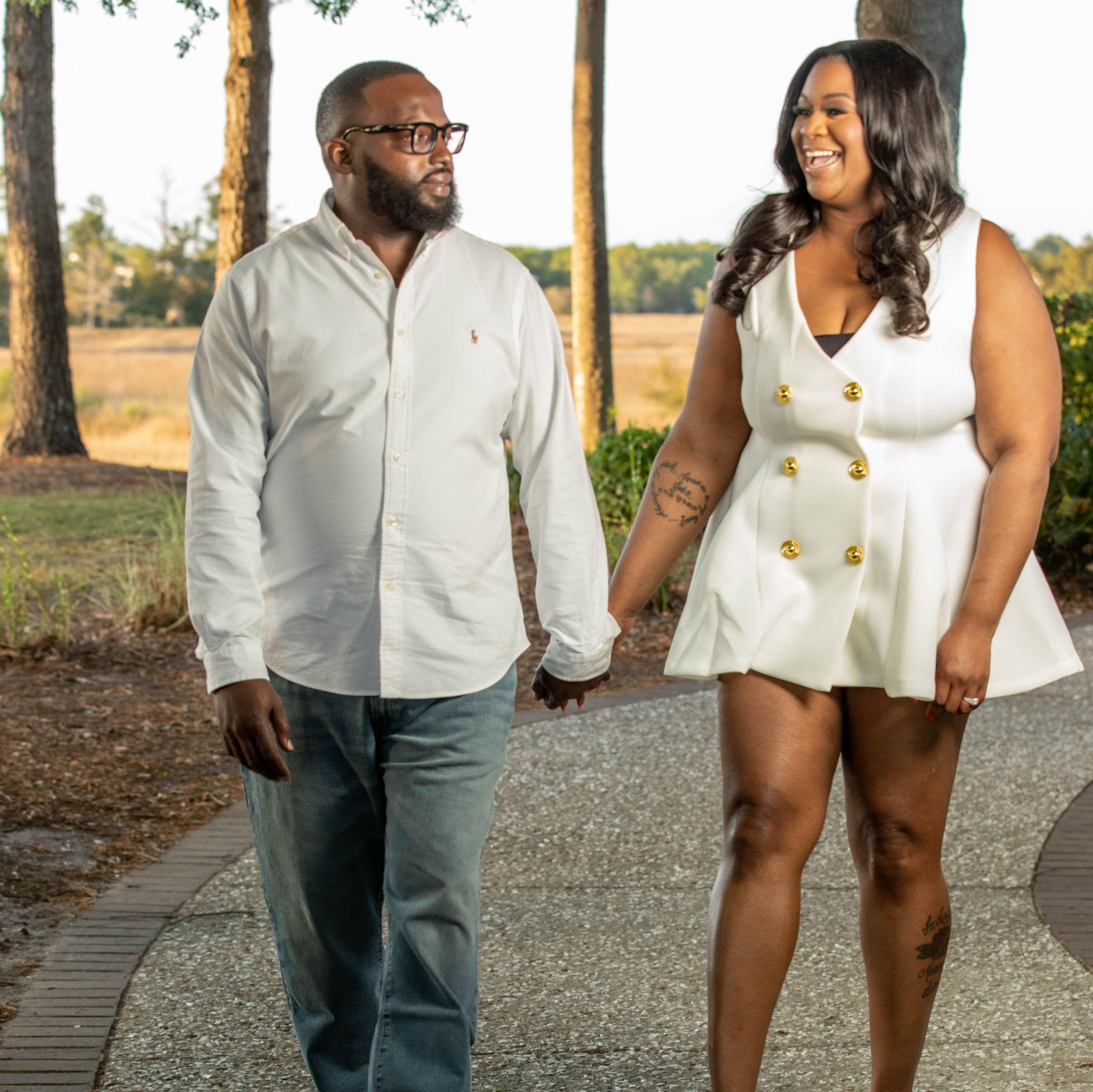 Hand in hand into forever.