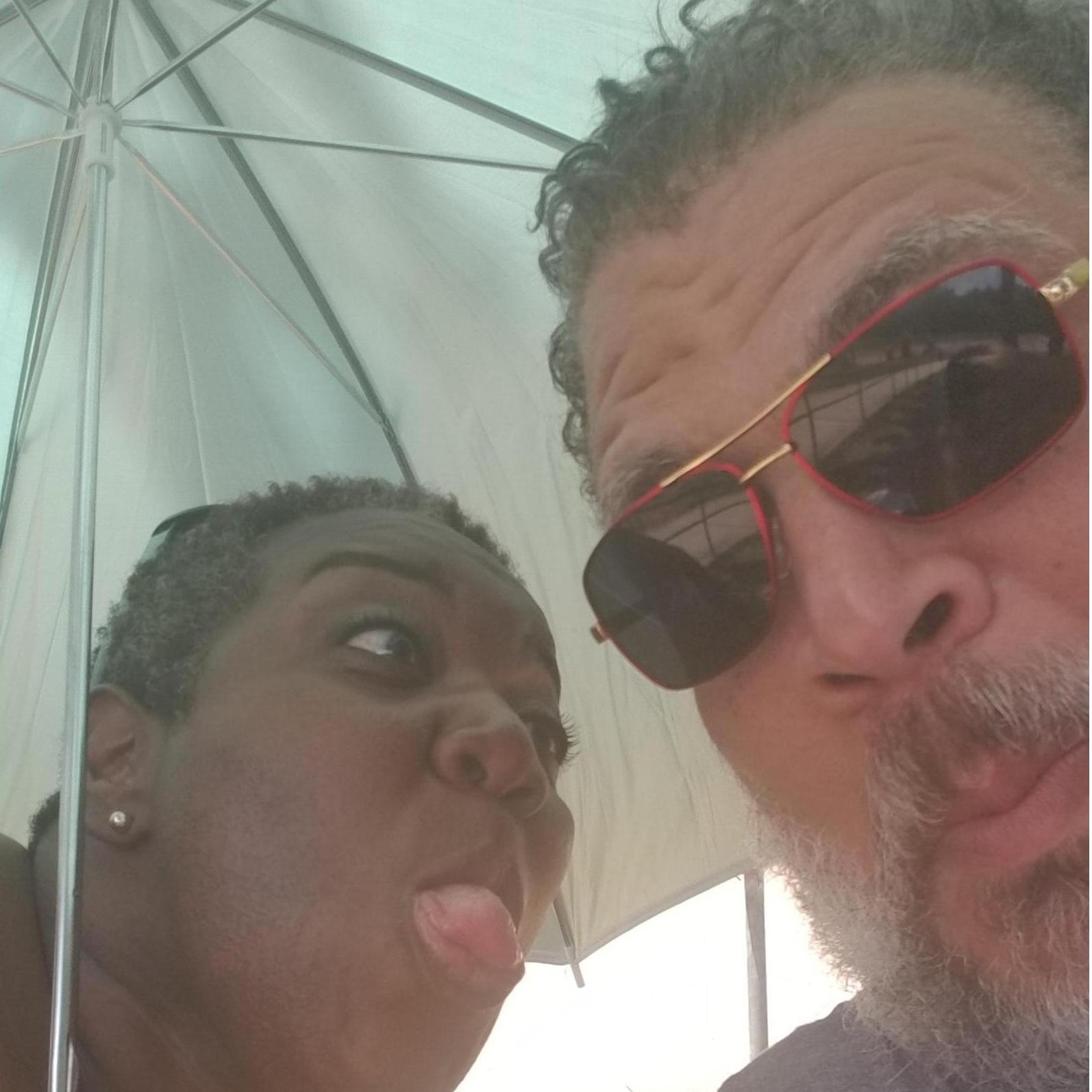 4th of July 2018, He took me to a manmade beach on a camping site in NC . . . #mochaandmilk