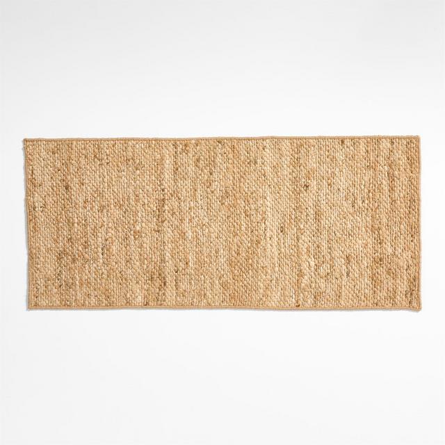 Pebble Performance Textured Natural Indoor/Outdoor Double Doormat 24"x57"