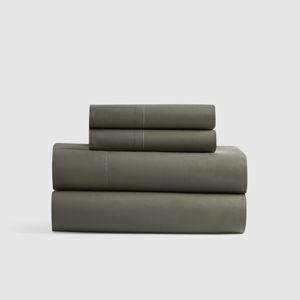 Organic Crisp Percale Sheet Set - King