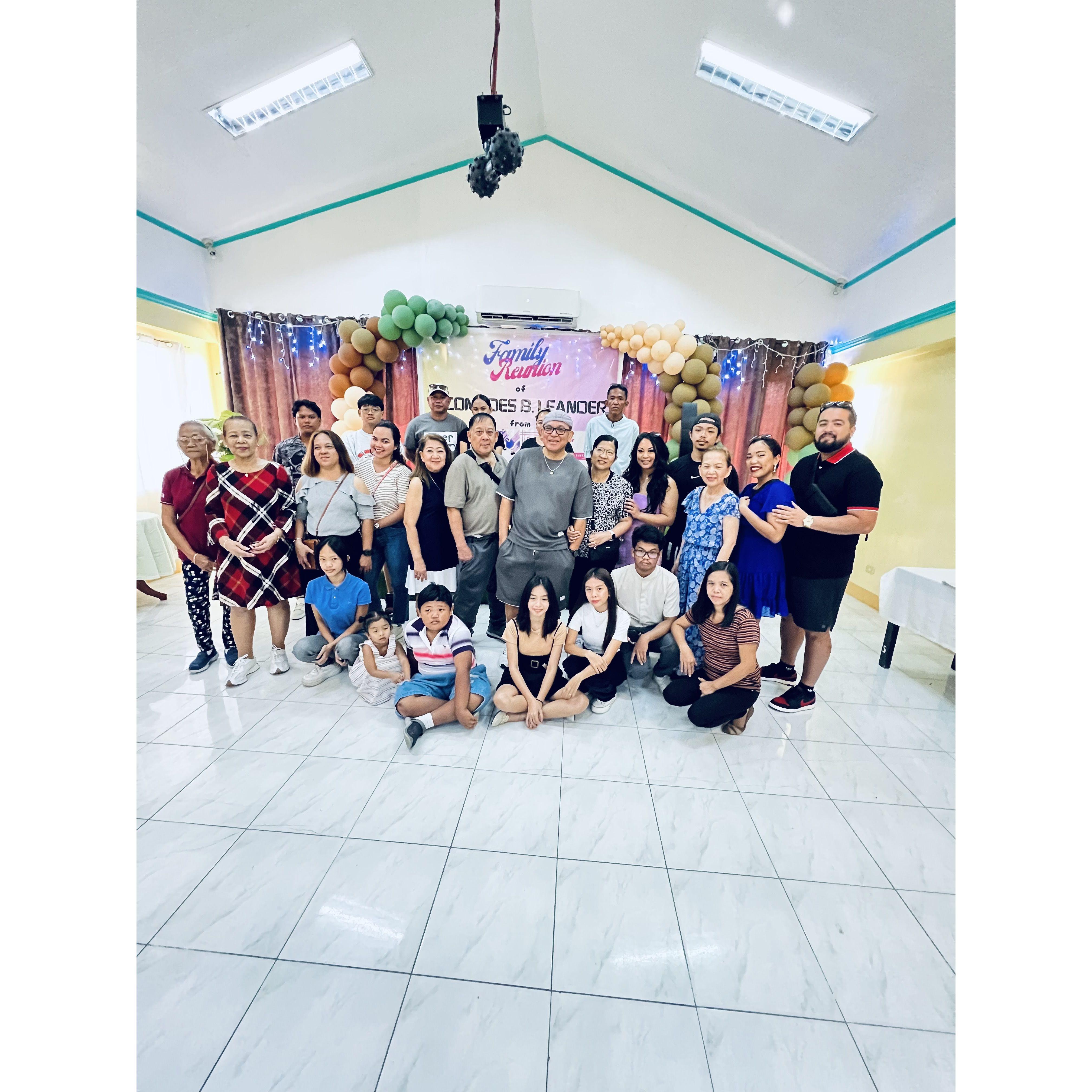 02.18.2024 : Jan met Charmaine's extended family for the first time at a reunion in Baler, Aurora Province, her ancestral home.