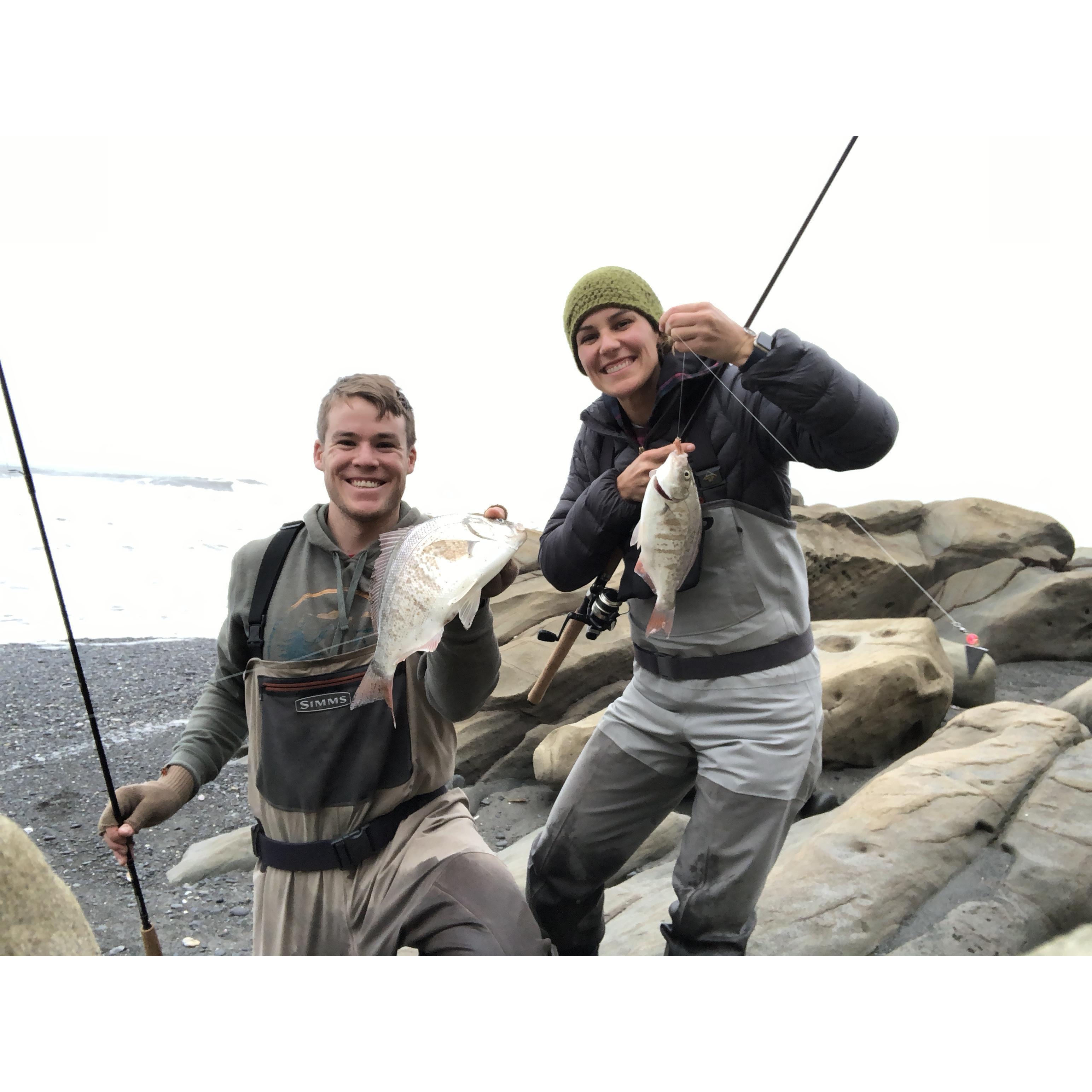 Catching dinner