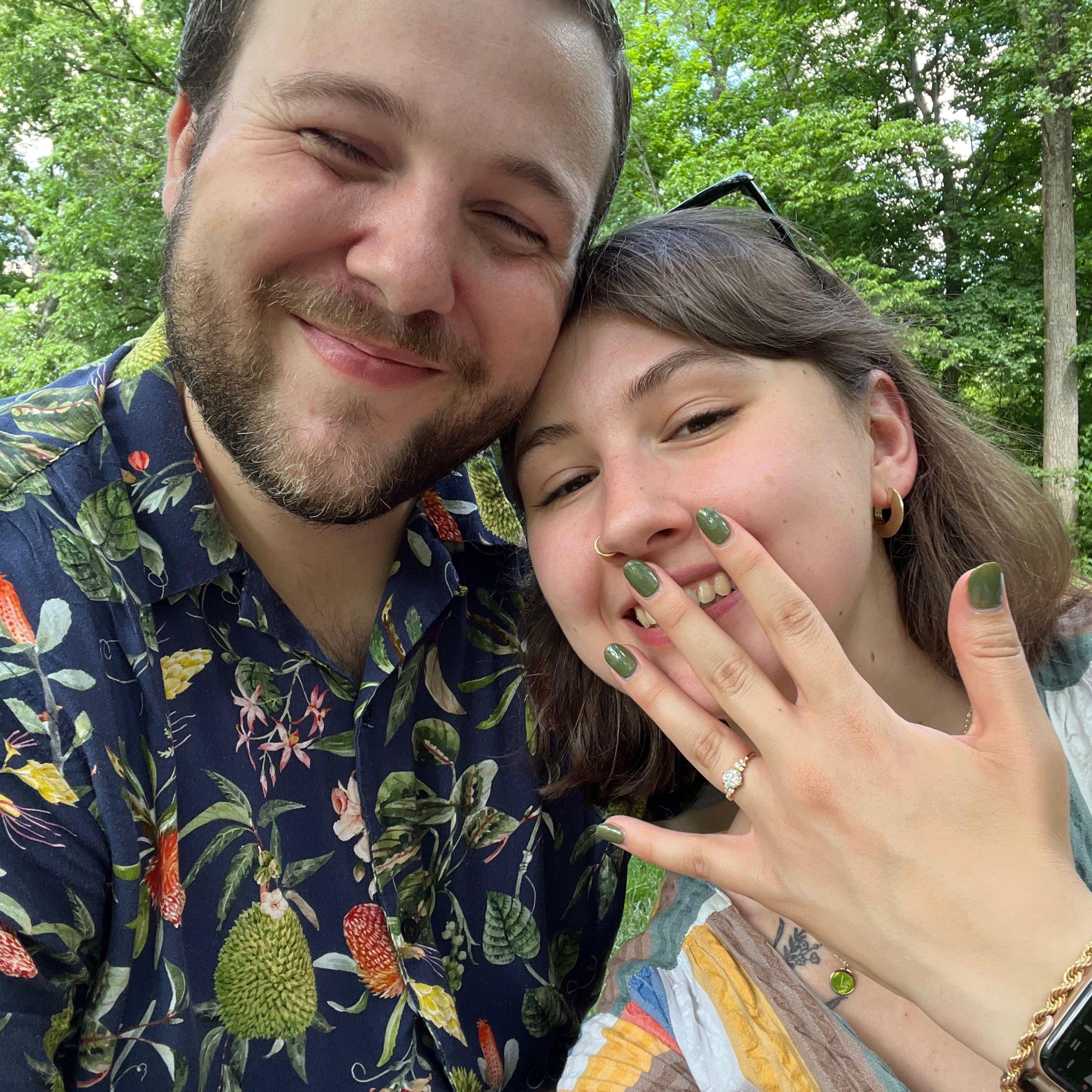 He "proposed"! Columbus, 2024