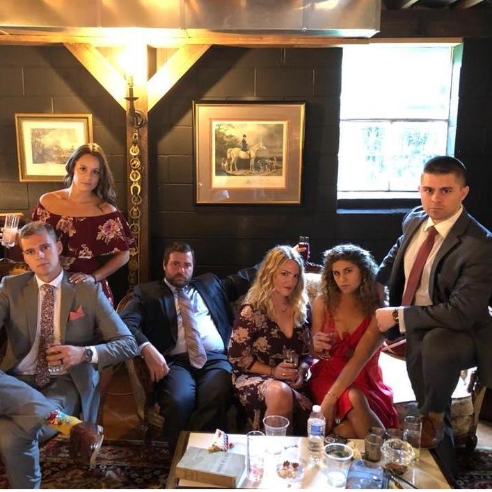 At our friend's Mike & Kelsey's wedding