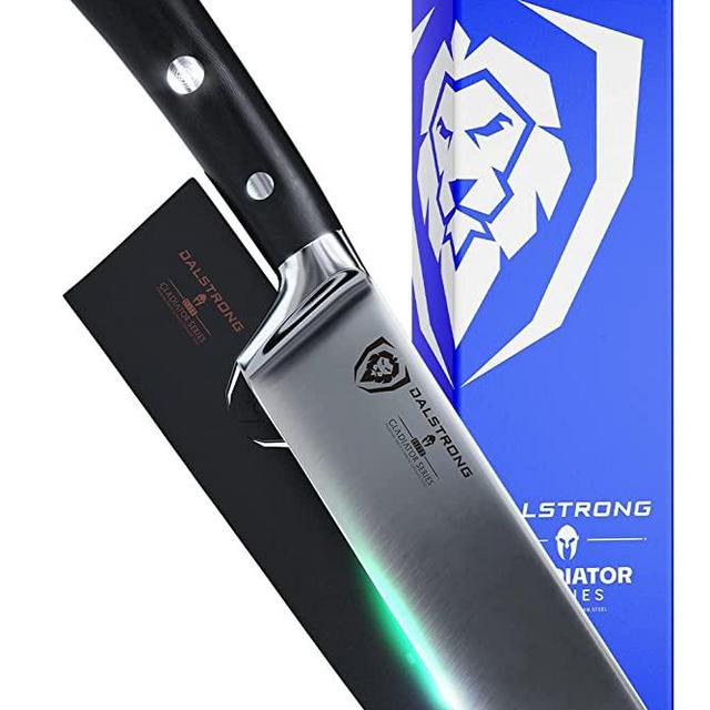 Dalstrong Produce Knife - 6" - Gladiator Series Elite - Forged German High-Carbon Steel - Sheath Included - NSF Certified