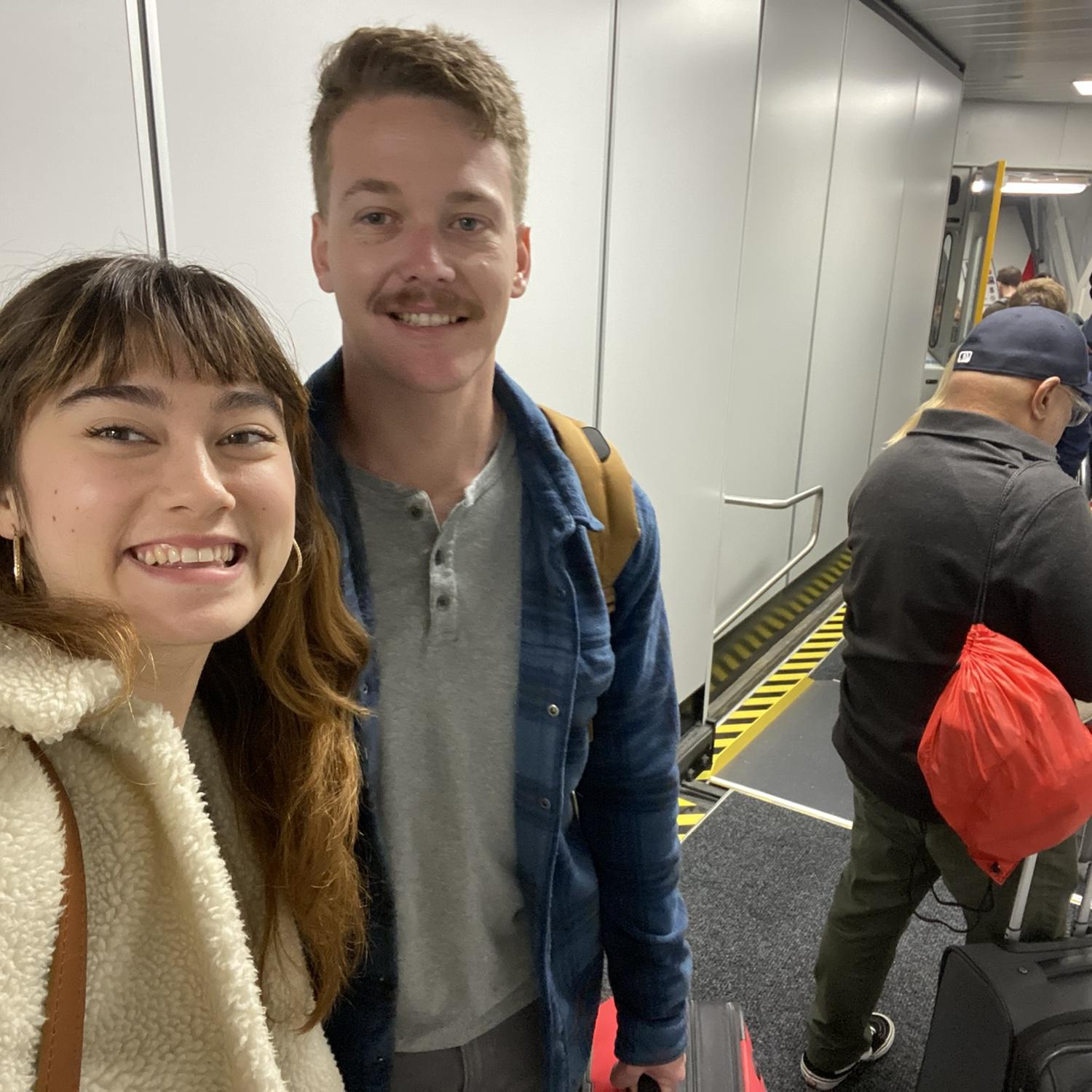 First flight together ♥️