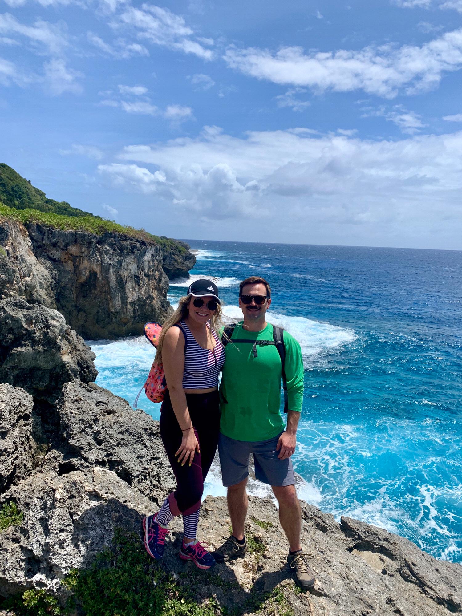 A hike in Guam