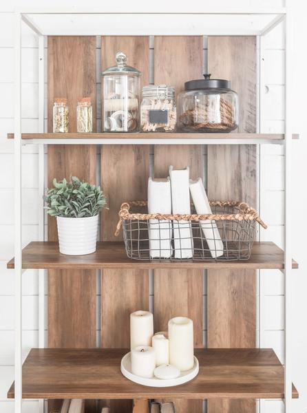 64" Farmhouse Bookcase