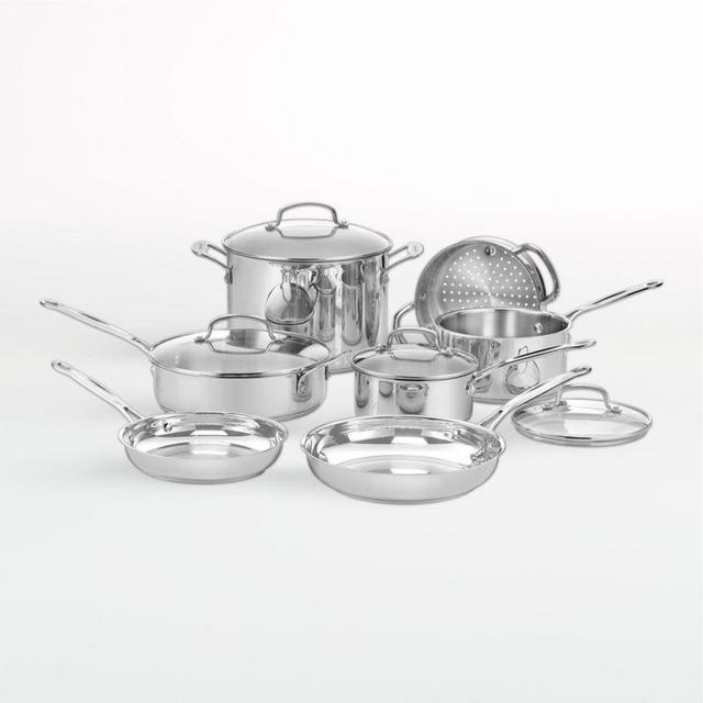 Cuisinart ® Chef's Classic™ Stainless Steel 11-Piece Cookware Set