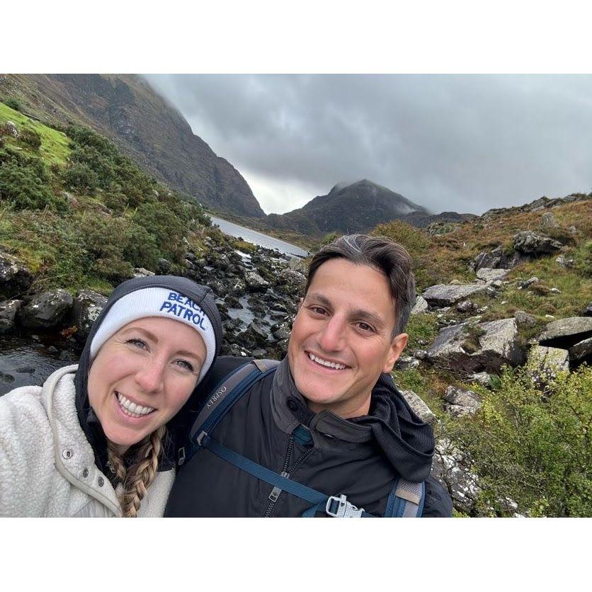We got engaged in the morning and hiked the Gap of Dunloe in the afternoon.