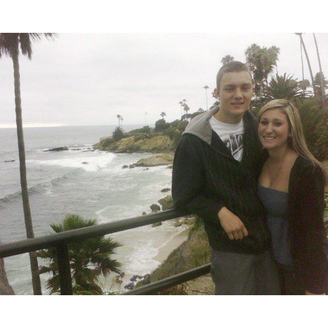 Our 7th month anniversary in Laguna Beach