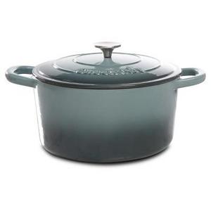 Crock-Pot - Crock Pot Artisan 7Qt Round Dutch Oven Gray