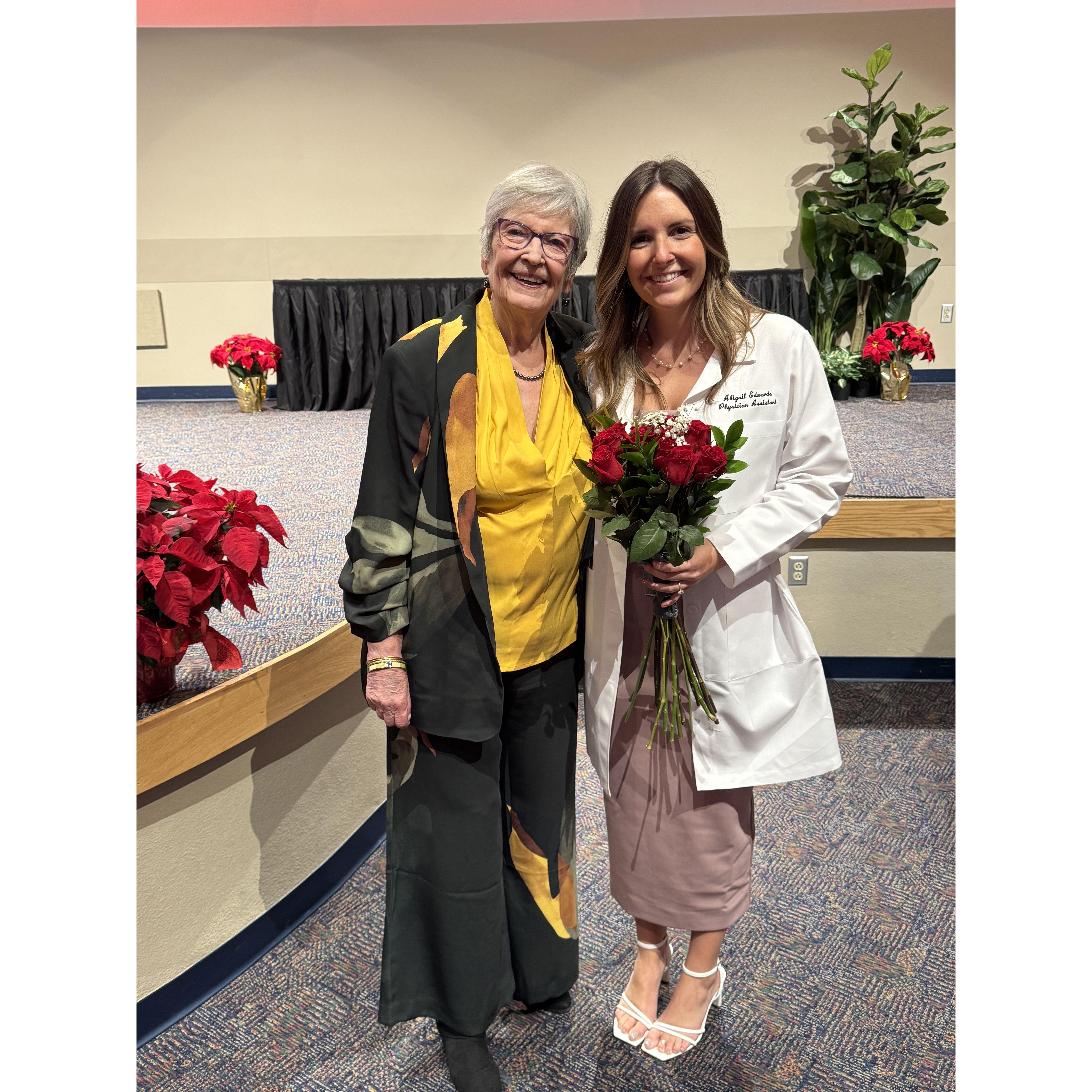 12.13.2024 - Grandma Edwards visited FL for Abigail's graduation!