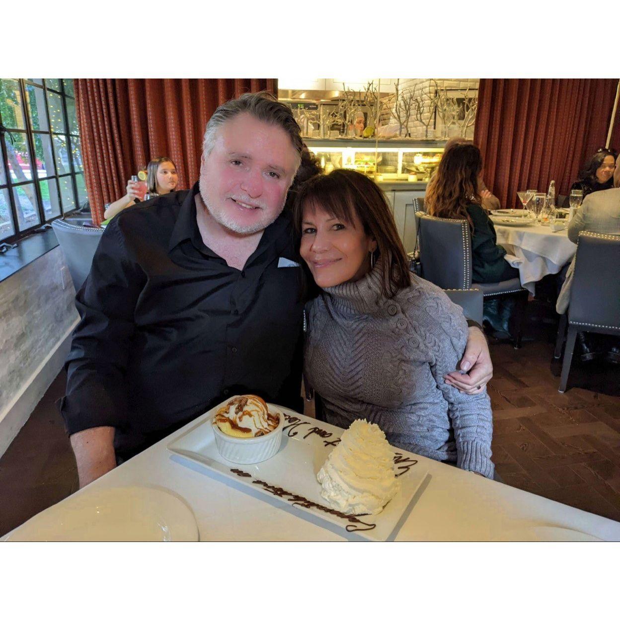Joe at "Steak 44" got down on one knee and made a dream a reality.