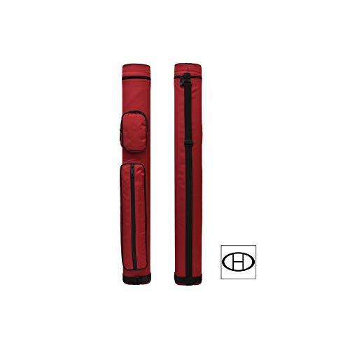 2x2 Hard Oval Pool Cue Billiard Stick Carrying Case (Several Colors Available)
