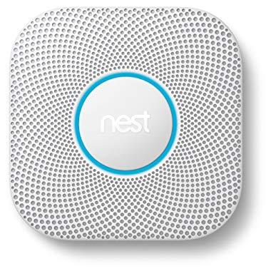 Nest Protect Smoke and Carbon Monoxide Alarm, Protect Your Home From Fire and Gas Leaks, Even When You're Away, Wired (Second Generation)