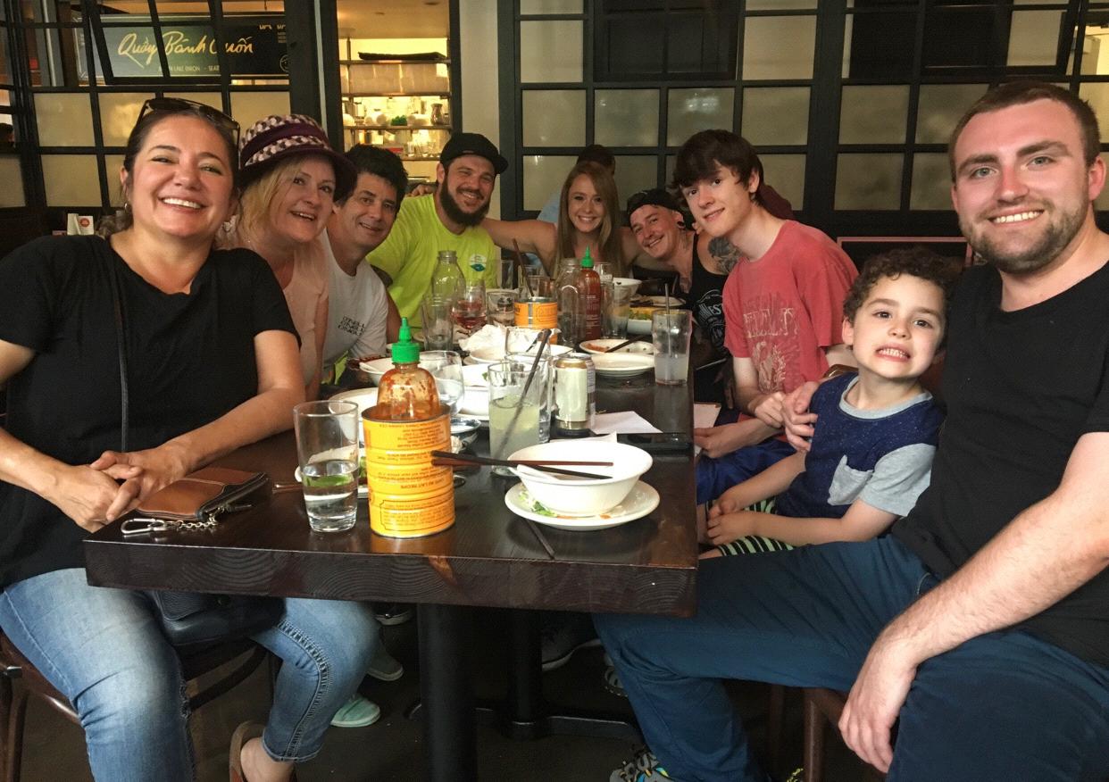 Cody and Teryn w/ her side of the family on her birthday in Seattle. This is the last time she got to see her big cousin Josh. Bless his soul while he rests in peace. She’s very grateful for her angel