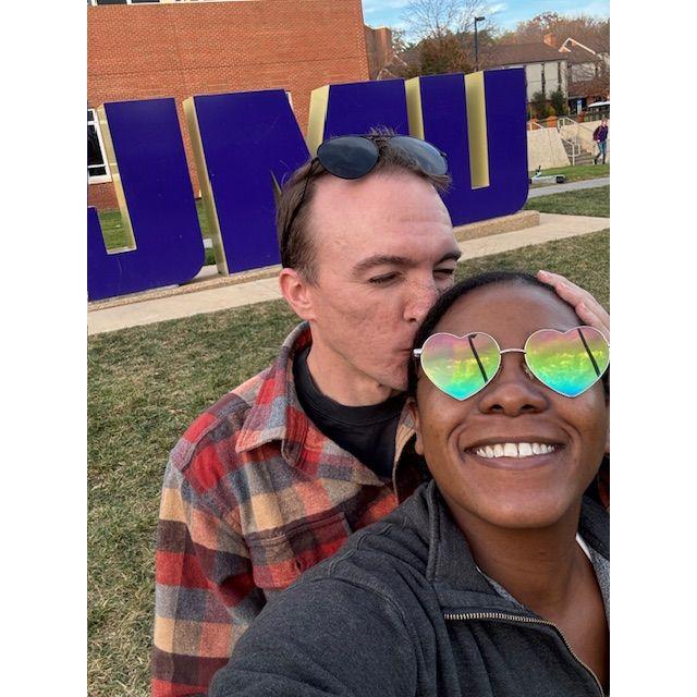 Ben's first JMU trip!