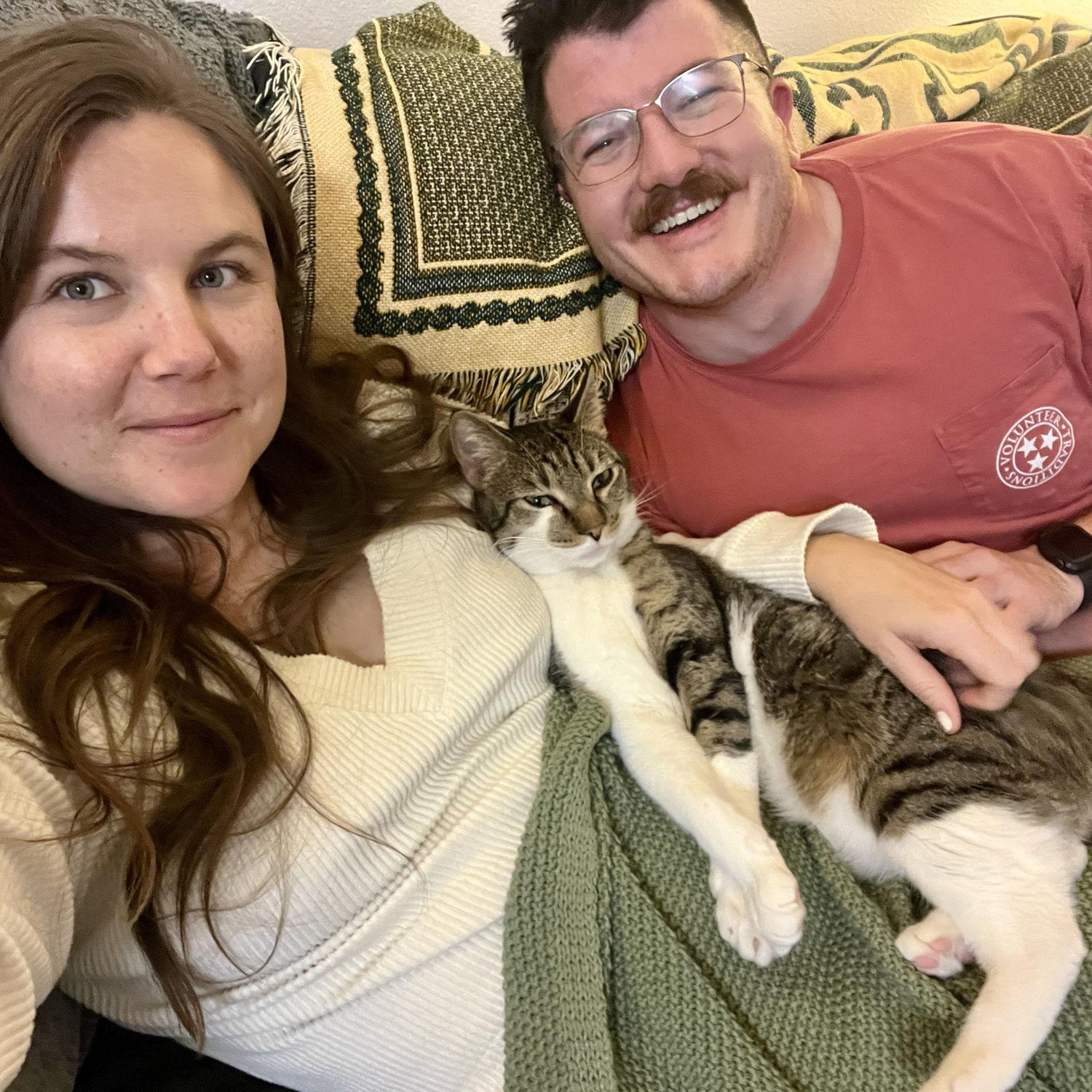 Our first official family photo with Gooser!