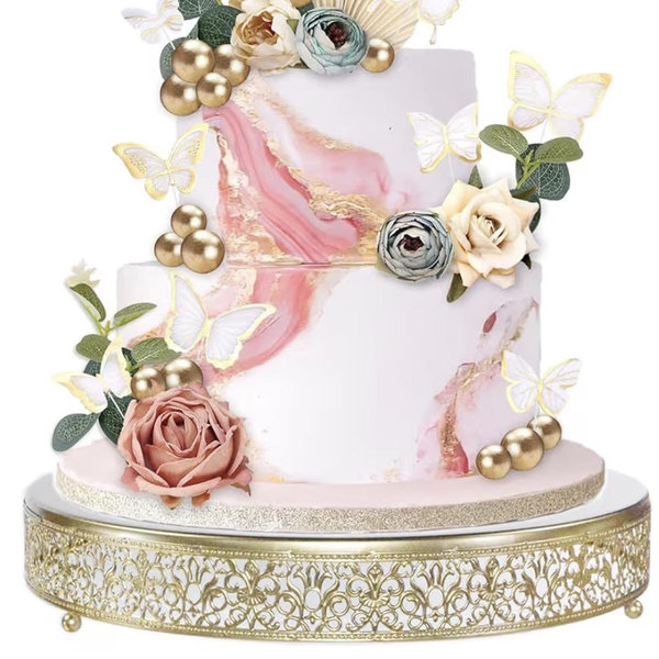 Cake Stand for Wedding (16 inch Gold)
