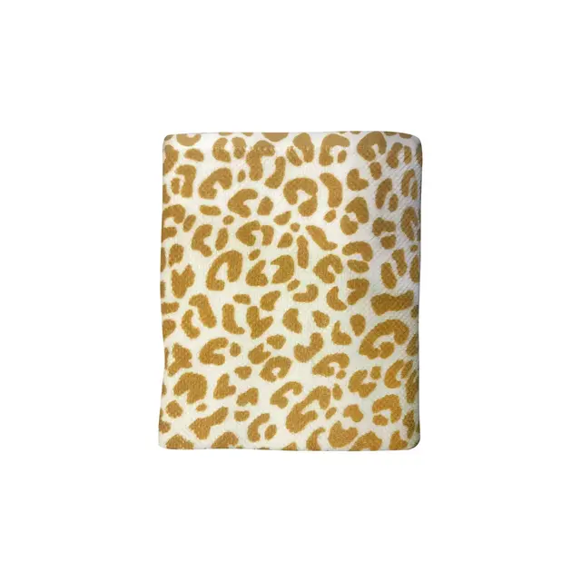Wild Sage™ Leopard Bath Towel in Yolk Yellow