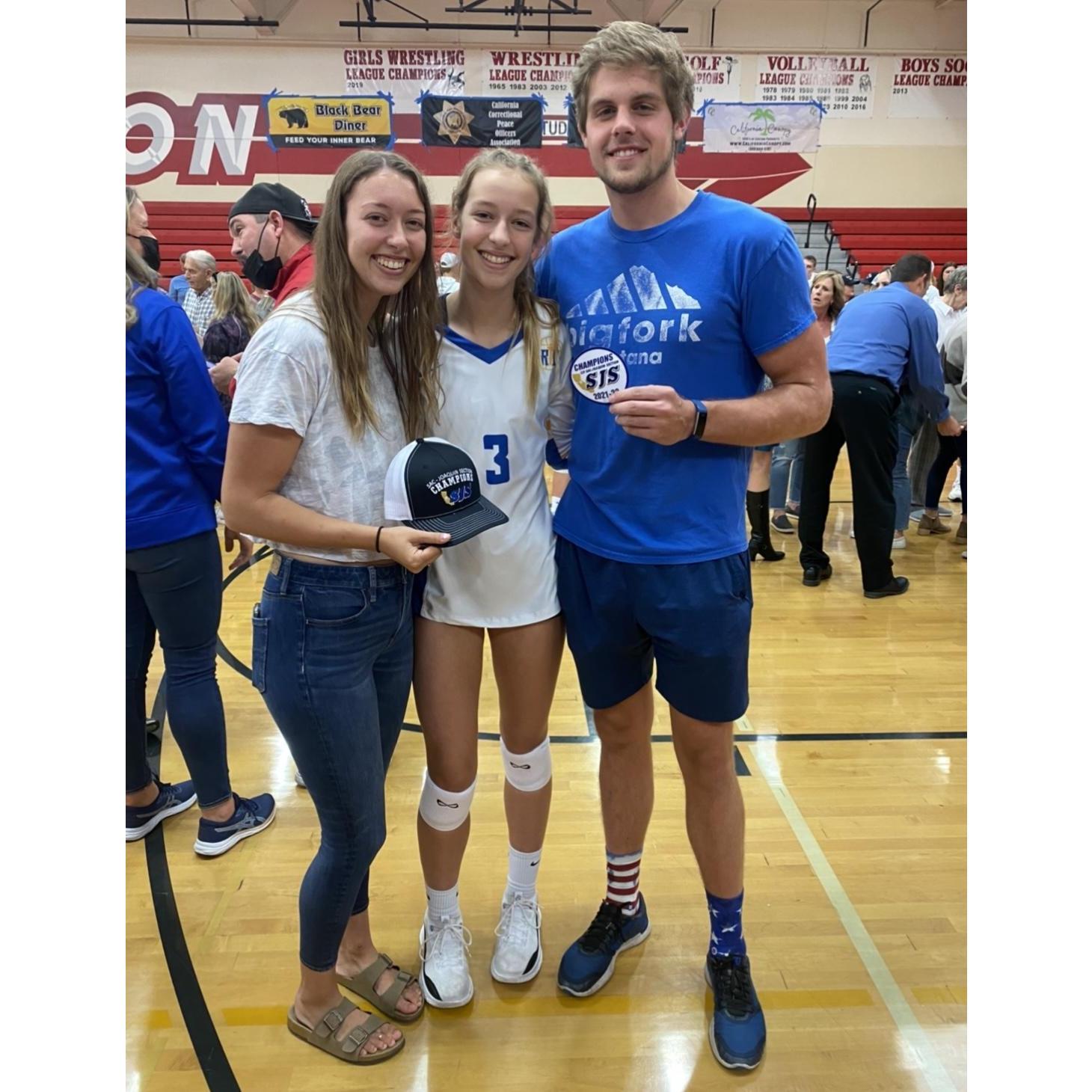 Always supporting Megan winning sections!