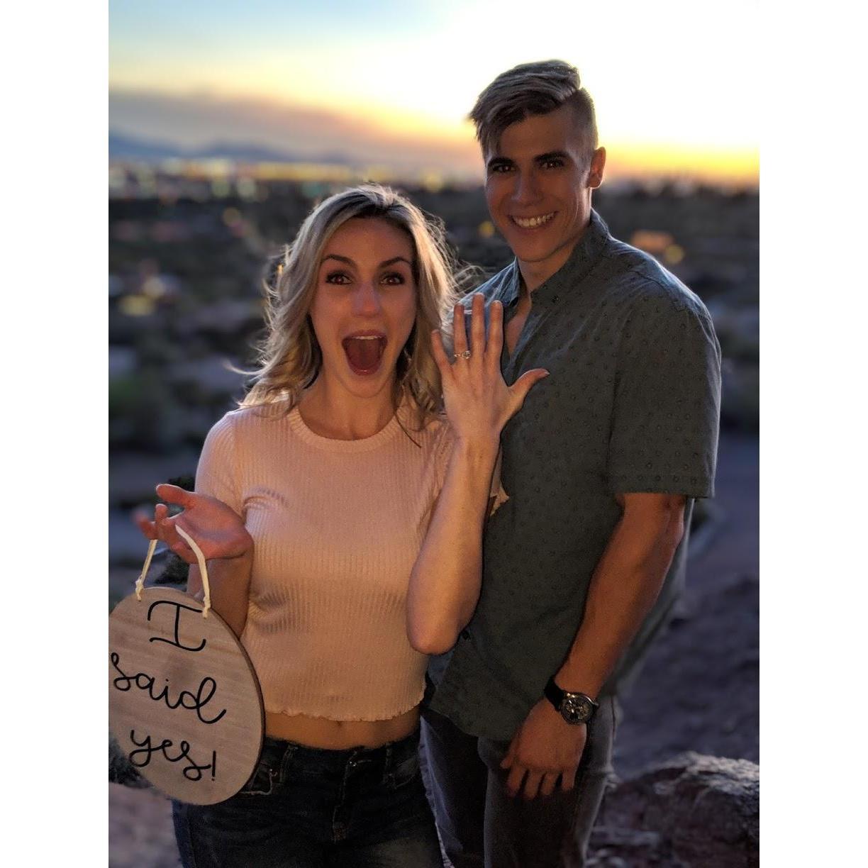 Jenn was pretty excited