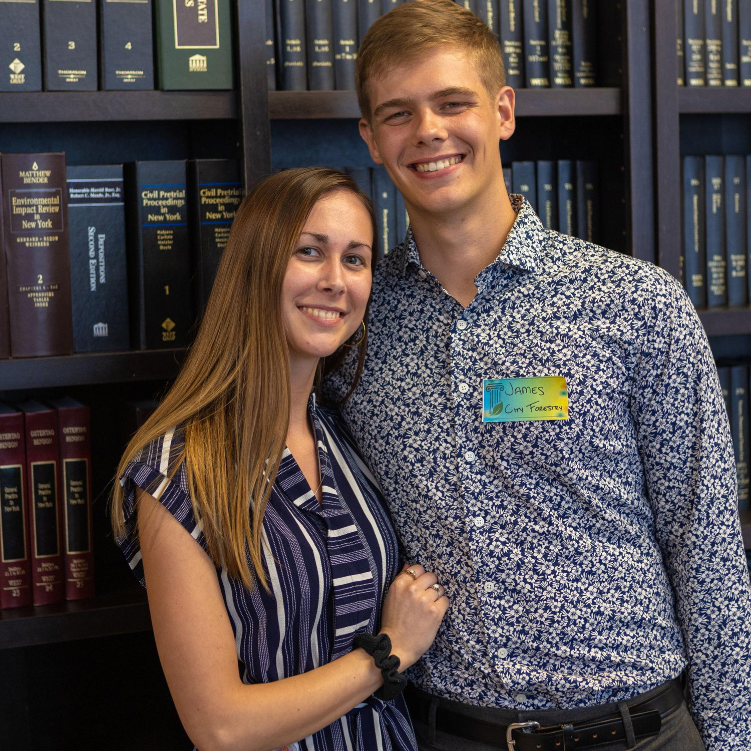 Miranda brought James as her plus one to a grand opening party celebrating her employers at the time move to the 26th floor of the tallest building in Rochester