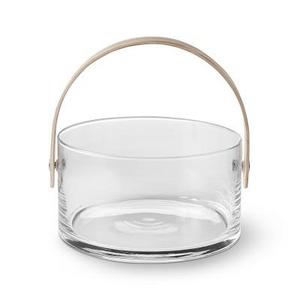 Glass Bowl with Ash Handle