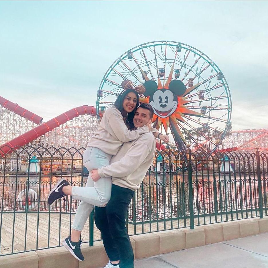 Fun fact: On the couples first trip to Disneyland is when Mike said "I love you" for the first time!