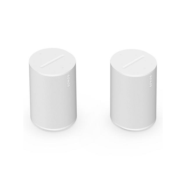 Sonos Era 100 Voice-Controlled Wireless Smart Speakers with Bluetooth, Trueplay Acoustic Tuning Technology, & Alexa Built-In - Pair