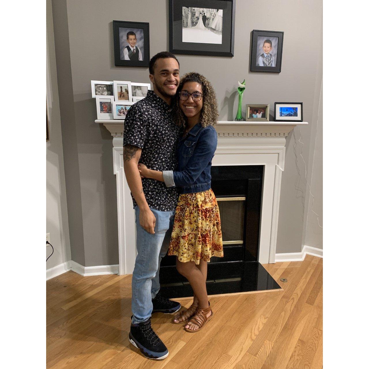 First Thanksgiving together, 2020