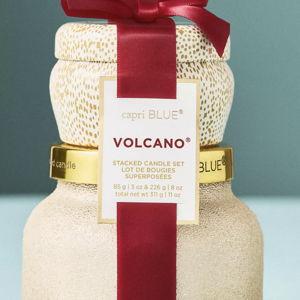 Capri Blue Stacked Volcano Candle Gift Set