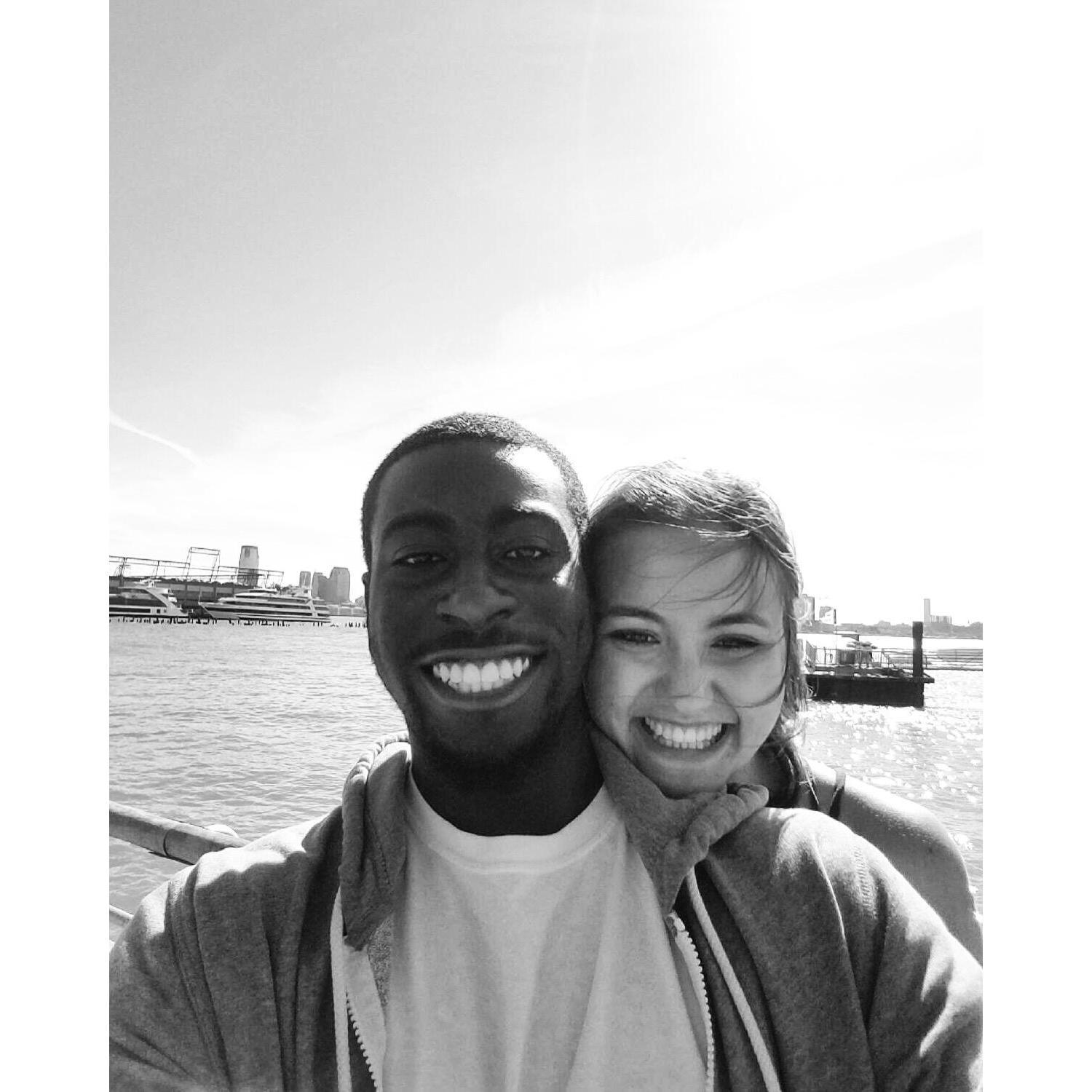 Right before McKayla left for Guatemala, we made a last minute trip to see each other for 5 hours and met up in NYC.